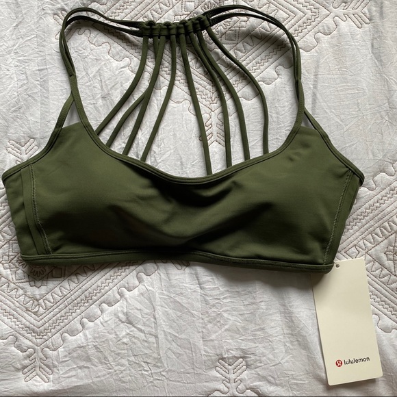 lululemon athletica Other - NWT • Lululemon Green Lighten Up Bra